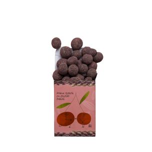 Biglie di Cioccolato fondente e Amarene 95Gr - fronte