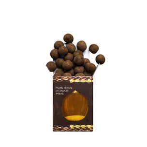Biglie di Cioccolato fondente e Nocciole 95Gr - fronte