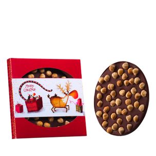 Tortino ooh Mamma il Noccioloso Fondente Natale 180Gr - fronte