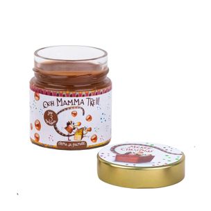 Crema di Nocciole Piemonte IGP Ooh Mamma Tre!!! Natale 205Gr - fronte