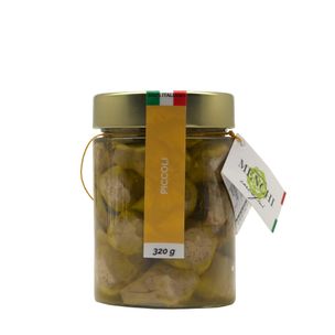 Carciofini Piccoli in olio evo 320gr - fronte