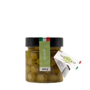 Carciofini Mignon in olio evo 220gr - fronte