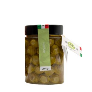 Carciofini Mignon in olio evo 320gr - fronte
