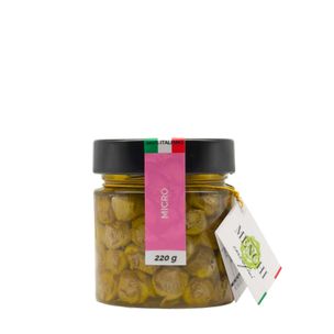 Carciofini Micro in olio evo 220gr - fronte