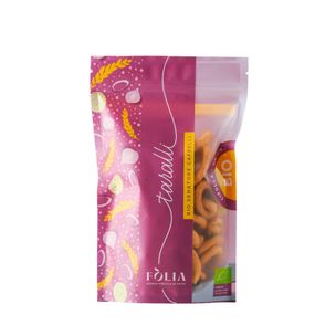 Taralli Biologici di Senatore Cappelli alla Cipolla Folìa - fronte