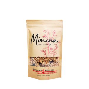 Granola Bio Arancia e Mirtilli Rossi 240gr - fronte