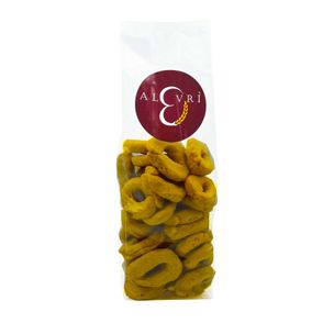 Taralli alla Curcuma Alevrì 300Gr - fronte