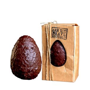 Brave Egg Uovo di Cioccolato Fondente Brave Beans 300Gr - fronte