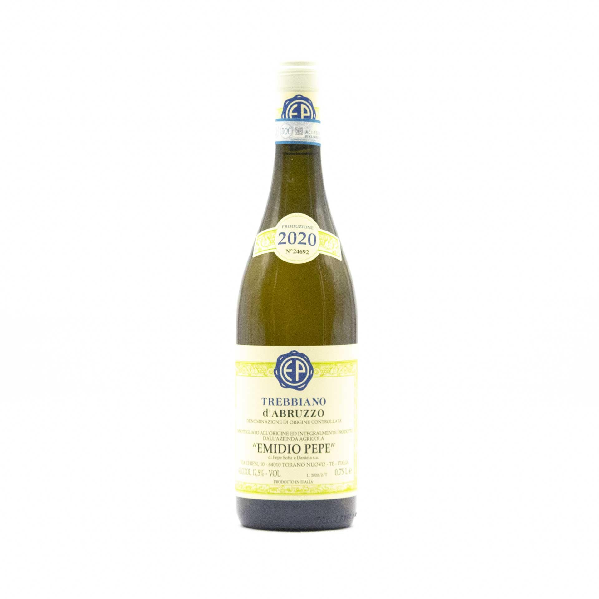 Trebbiano D'Abruzzo 2020 Emidio Pepe - fronte