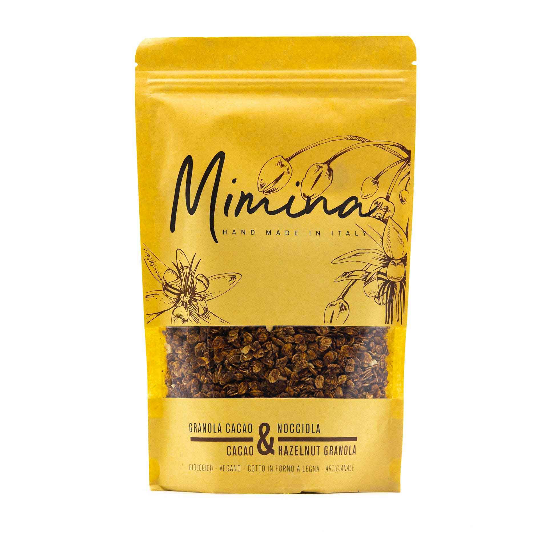 Granola biologica Cacao & Nocciola - fronte