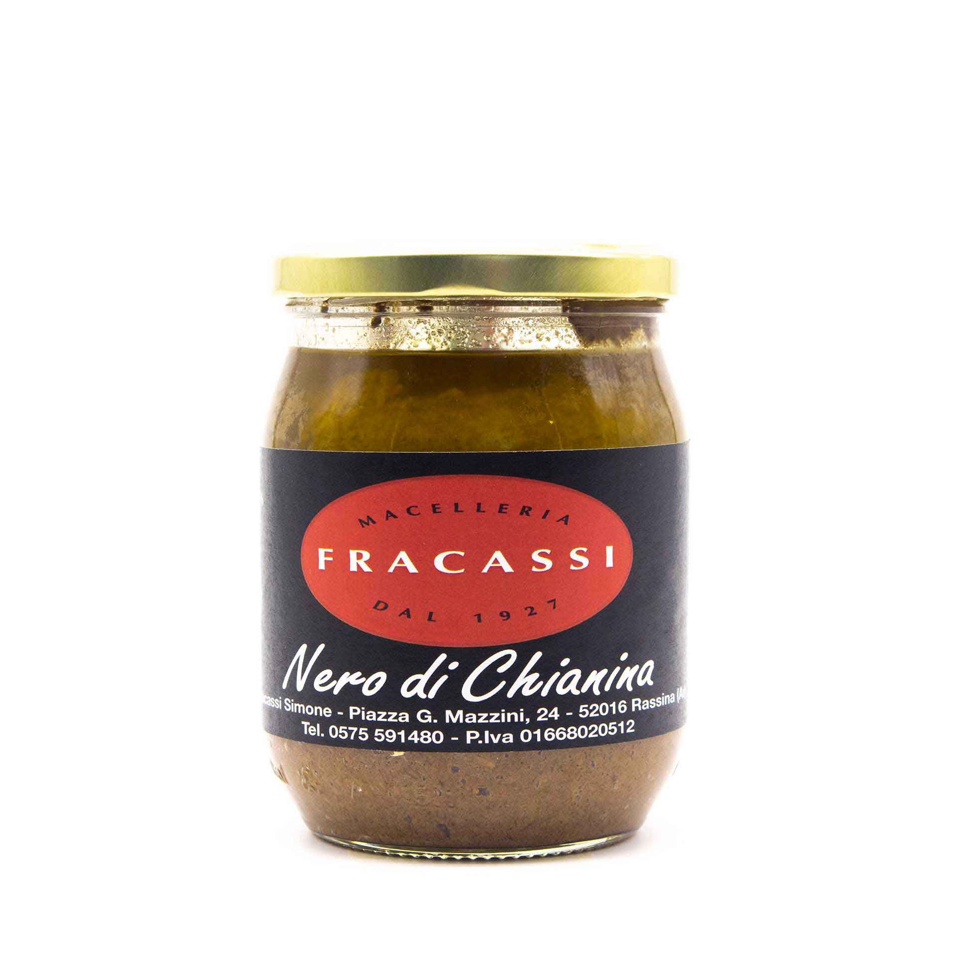 Nero di Chianina Macelleria Fracassi 500gr - fronte