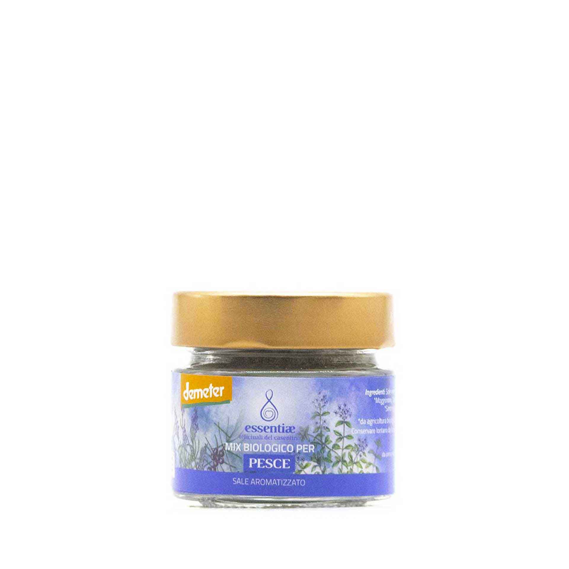 Sale alle Erbe Bio per Pesce fattoria Cuore Verde 55gr - fronte