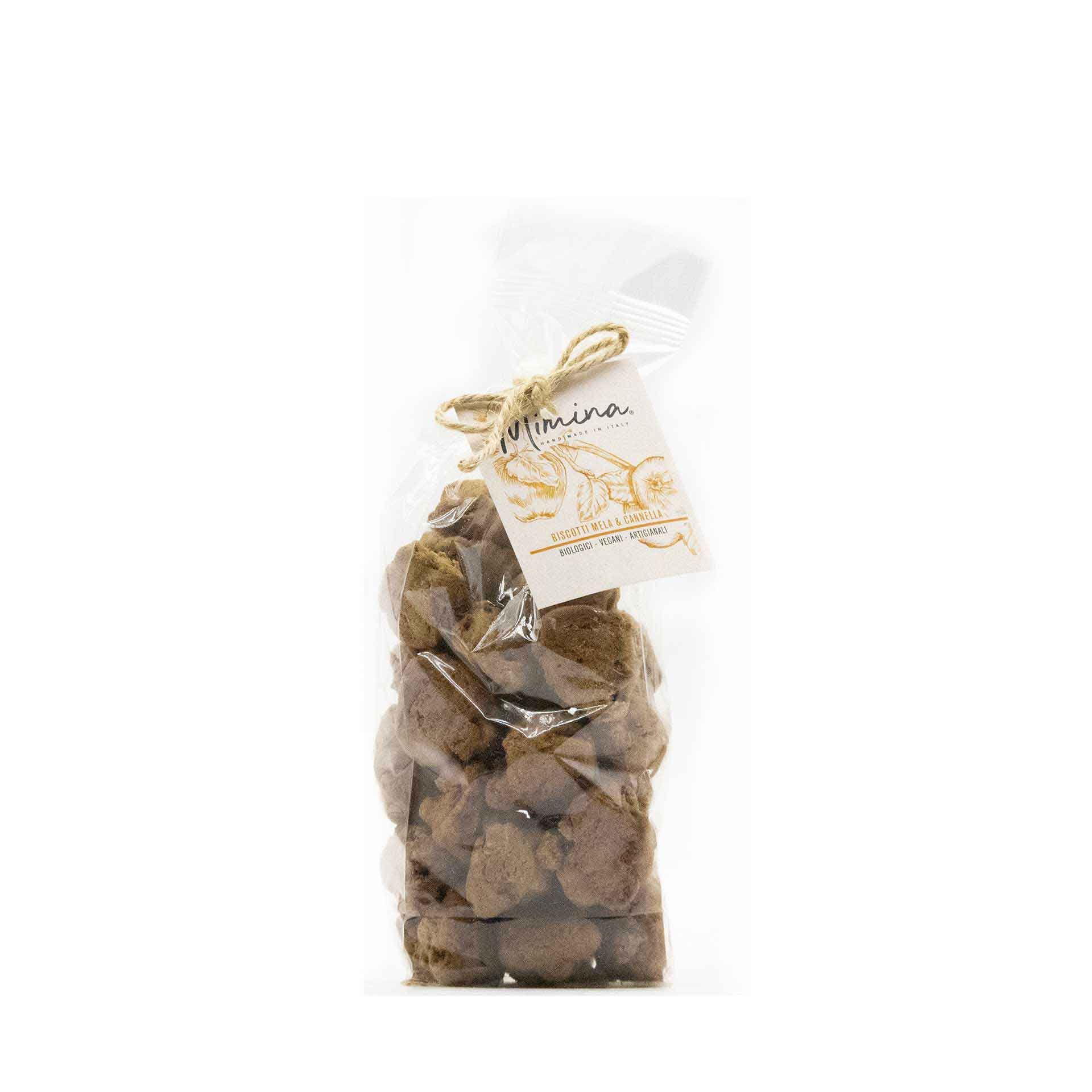 Biscotti Biologici Mela & Cannella - fronte