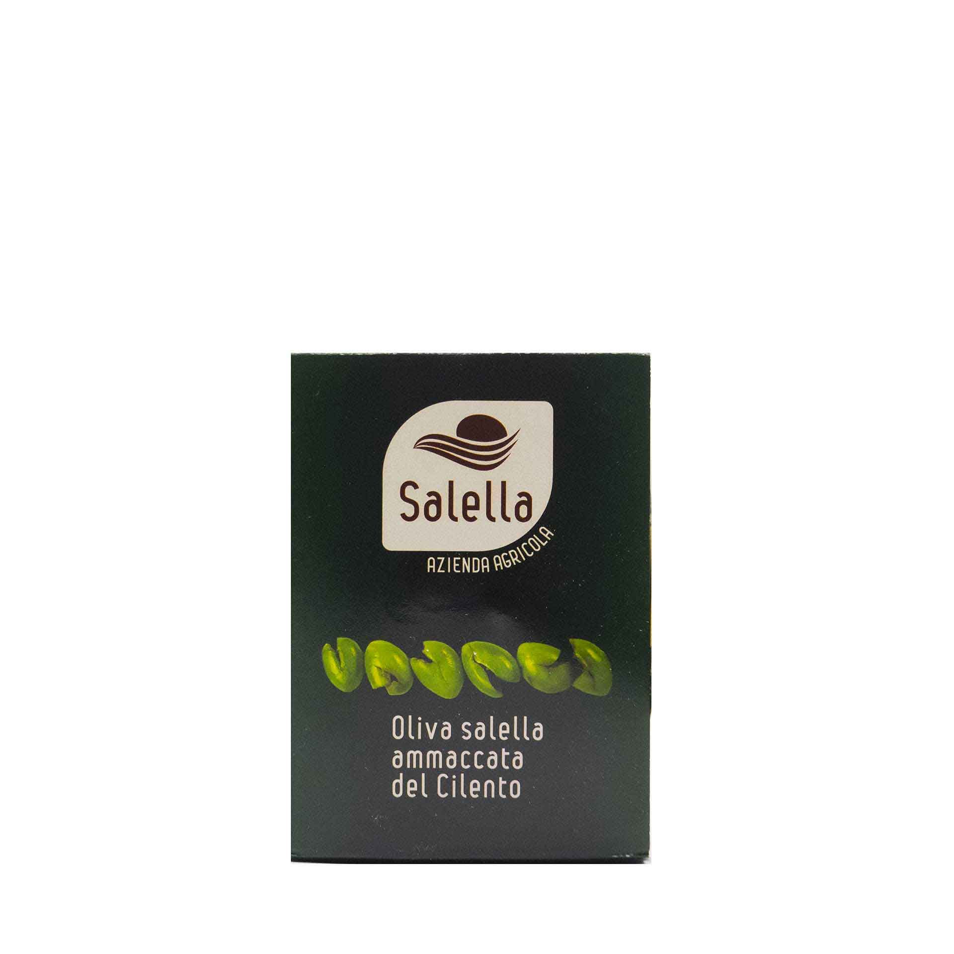 Oliva Salella Ammaccata del Cilento Bio Salella 500gr - fronte