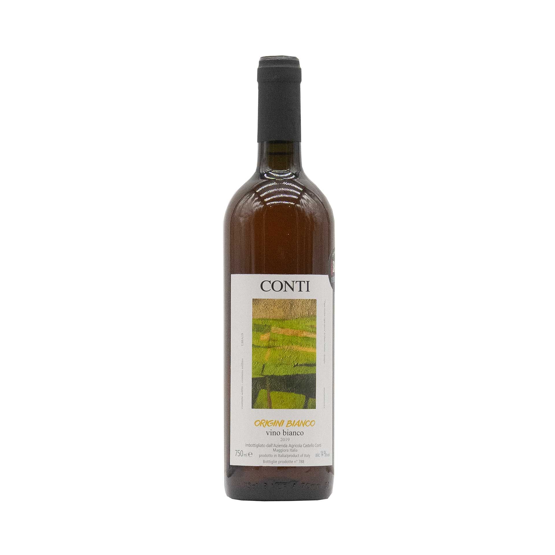 Origini Bianco Castello Conti - fronte