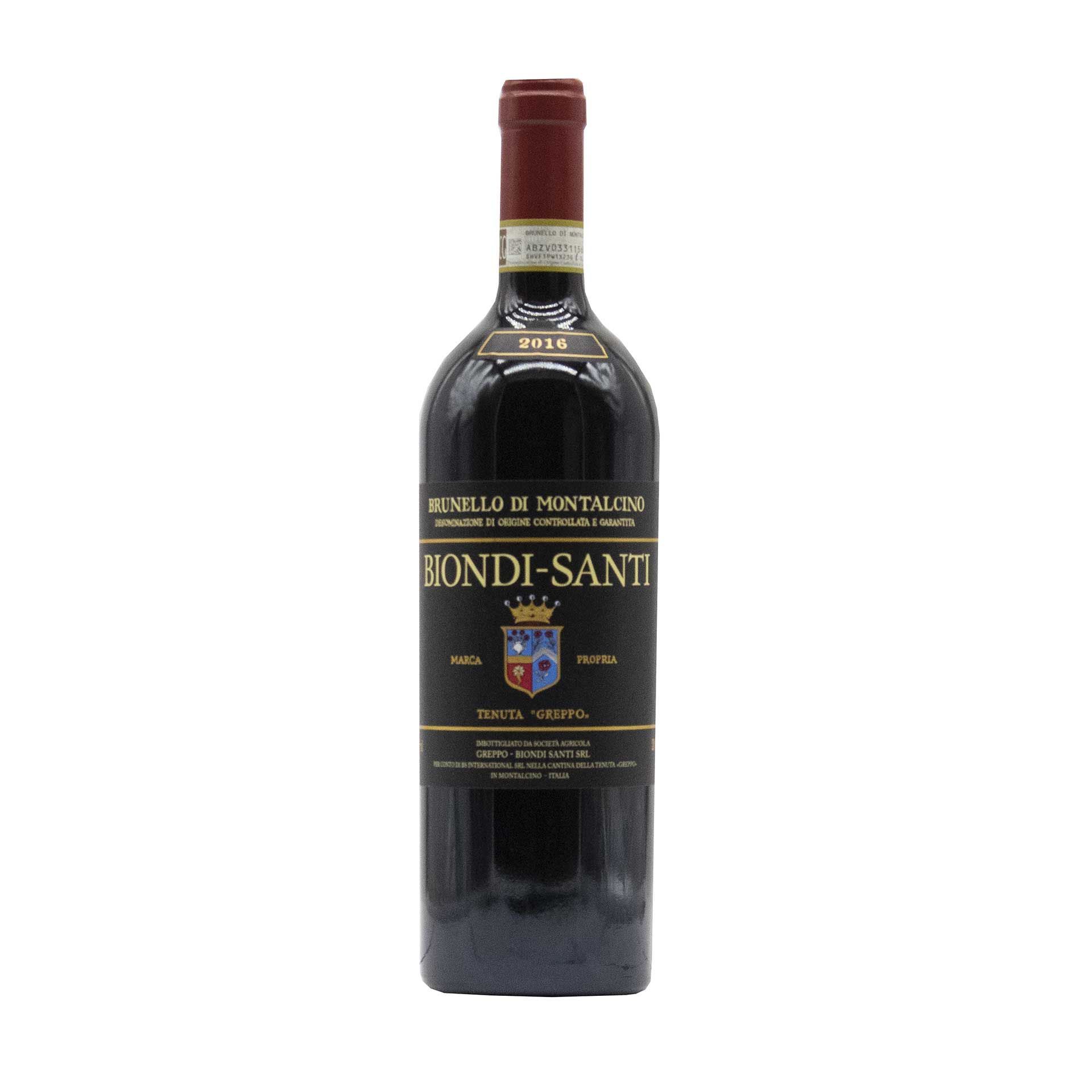 Brunello di Montalcino DOCG Biondi Santi - fronte