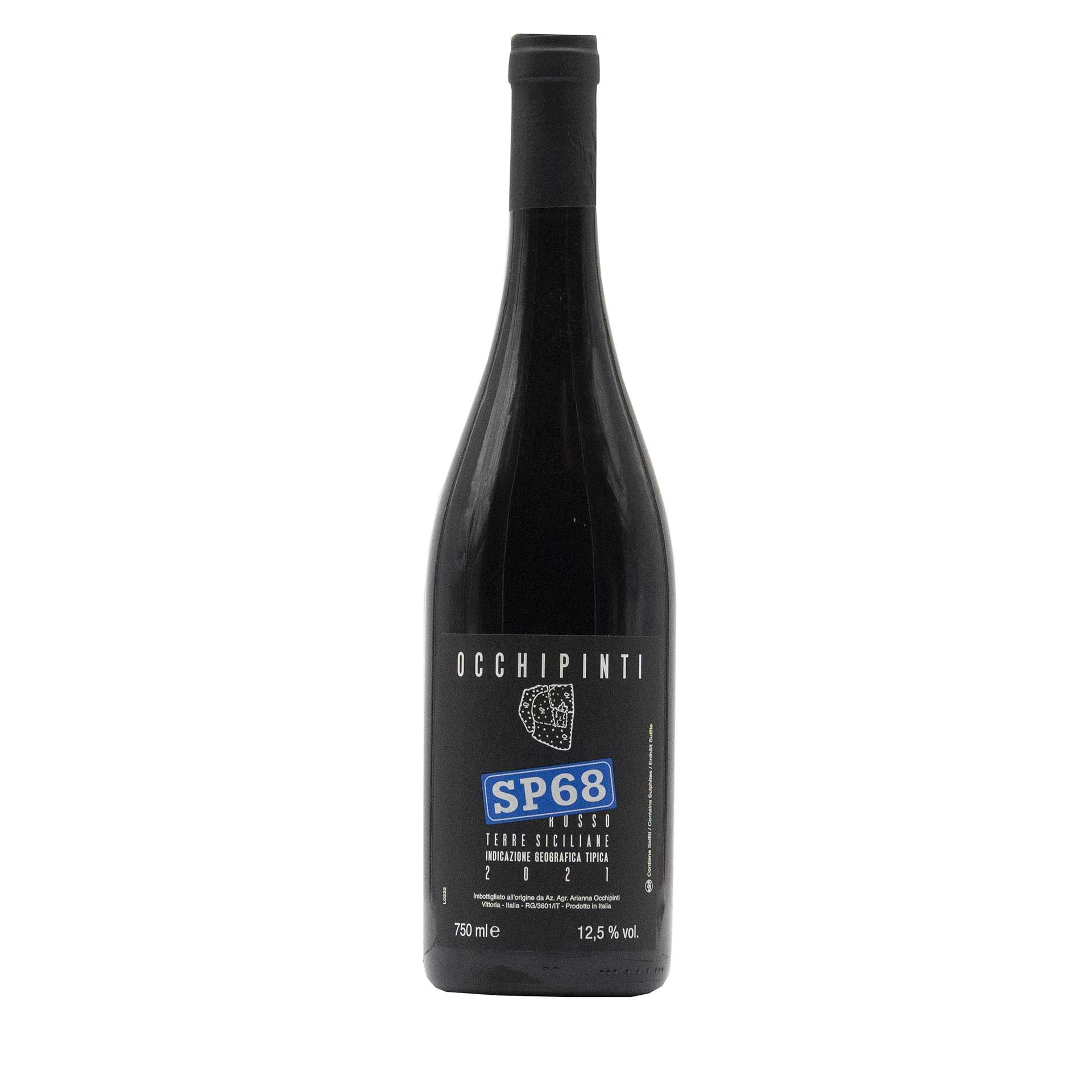 SP68 Rosso Terre Siciliane IGT Occhipinti - fronte