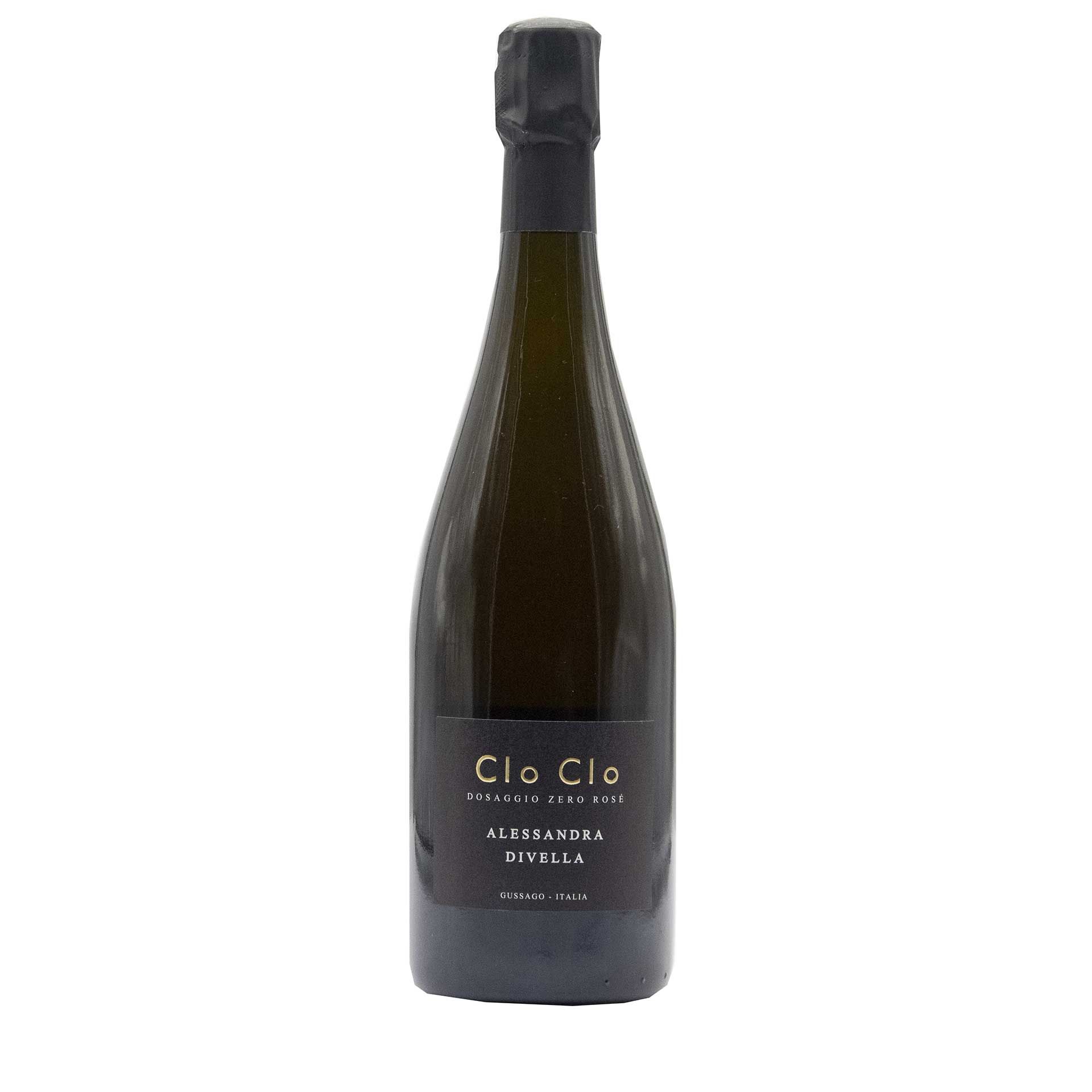 Clo Clo Dosaggio Zero Rosé Alessandra Divella - fronte