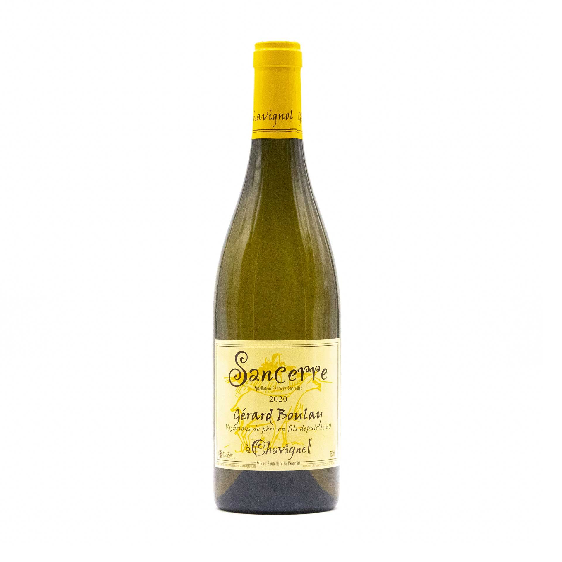Sancerre Blanc Gérard Boulay - fronte