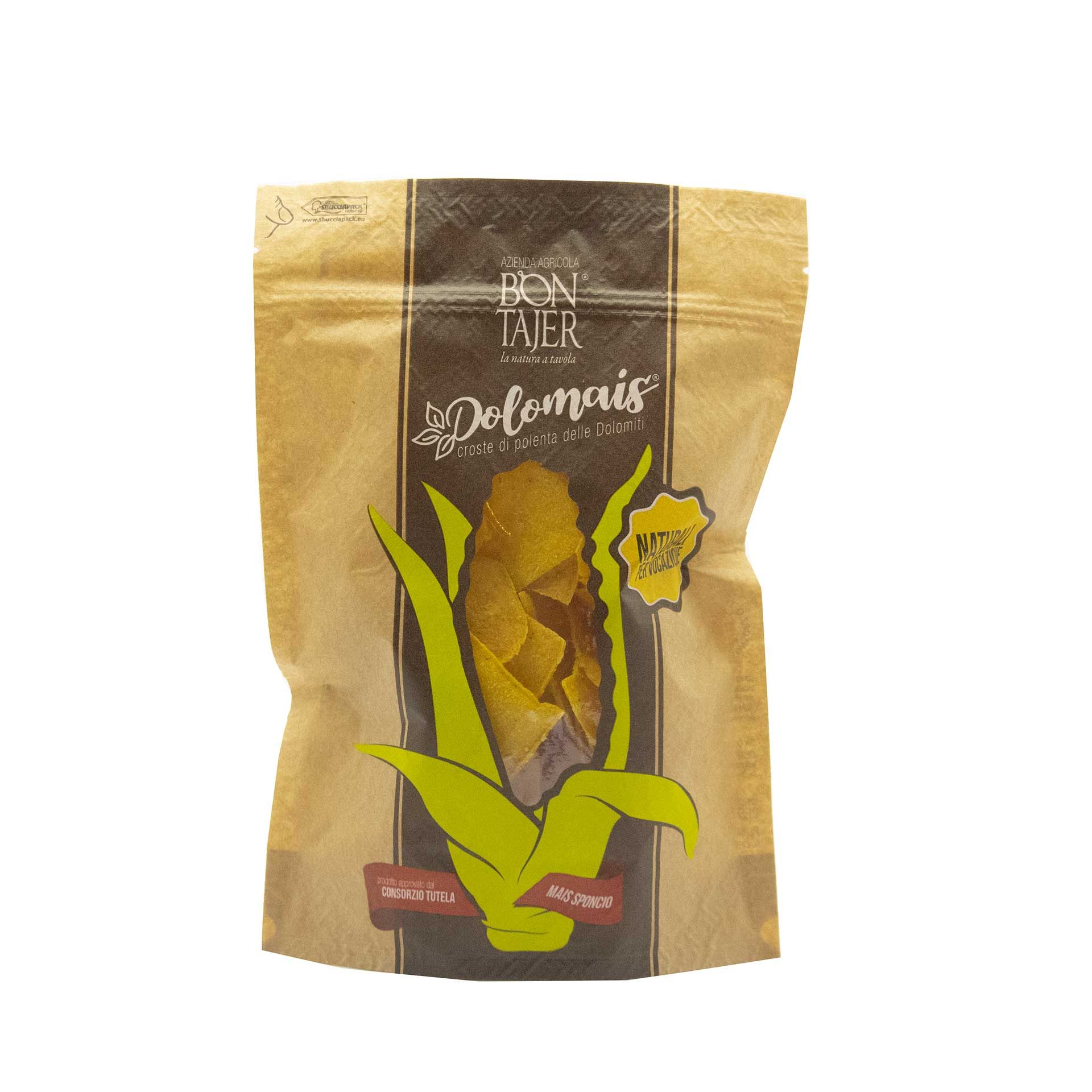 Dolomais Croste di Polenta delle Dolomiti con Mais Sponcio - fronte