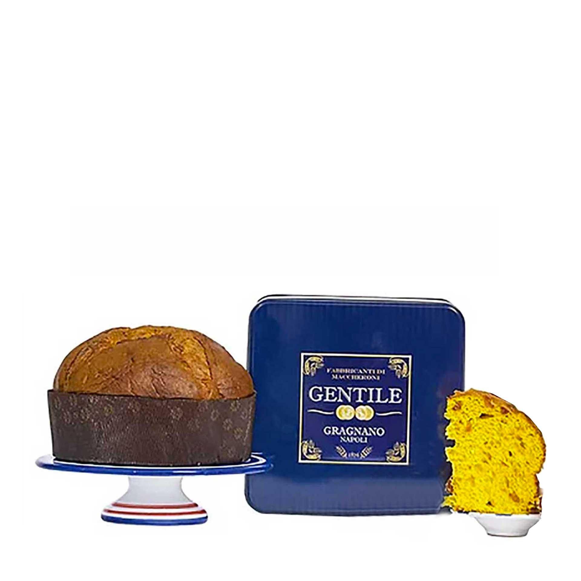 Panettone Artigianale Classico in Latta Gentile - fronte