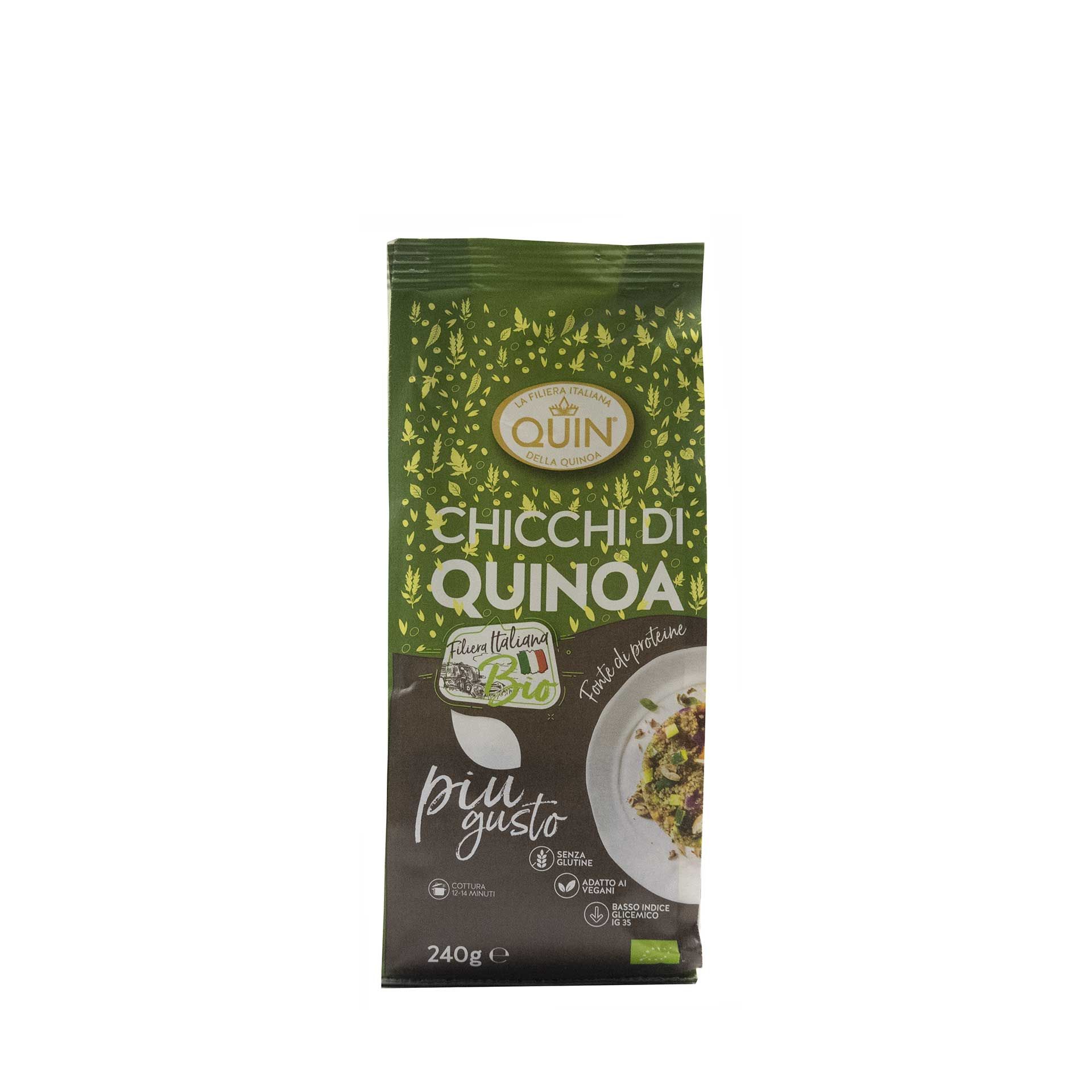 Chicchi di Quinoa Biologica Quin®240gr - fronte