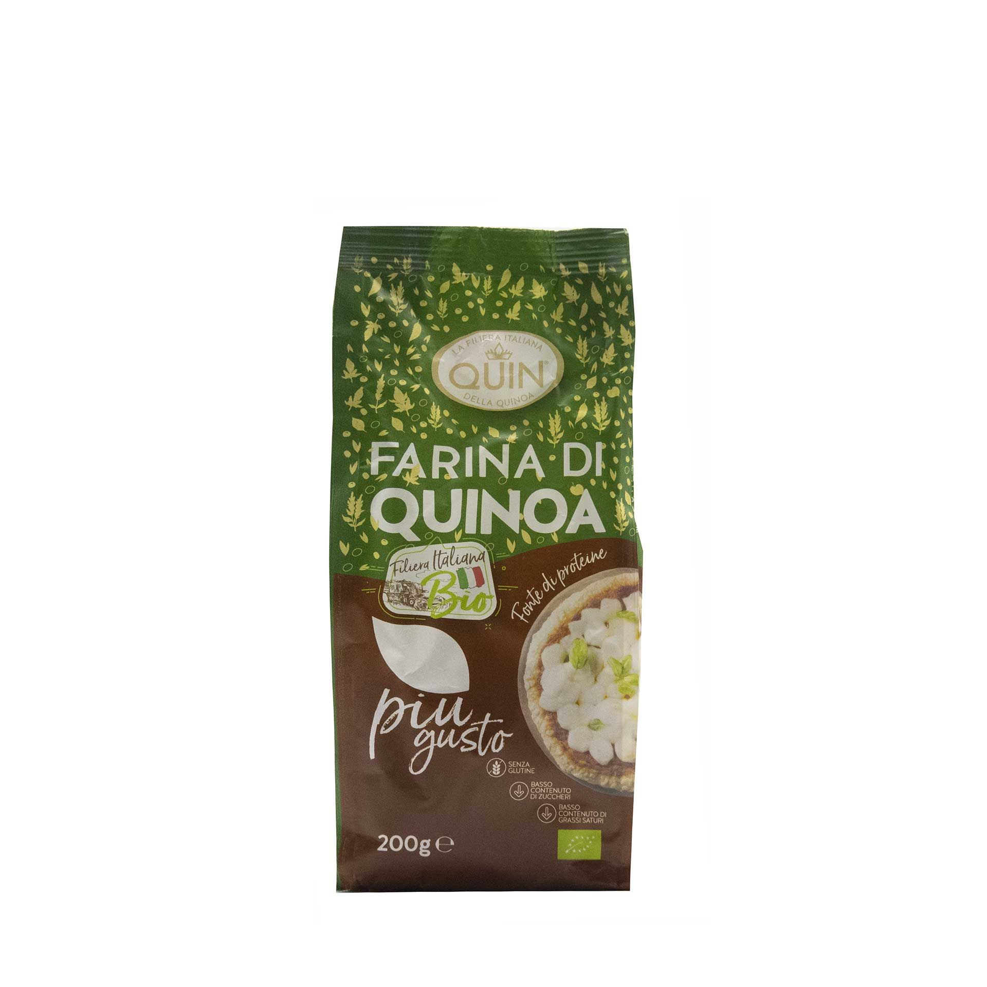 Farina di Quinoa Biologica Quin®200gr - fronte