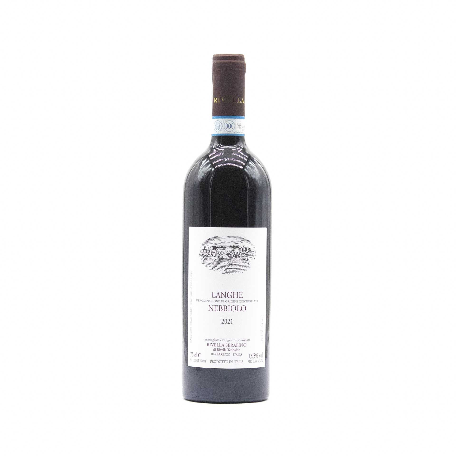 Langhe DOC Nebbiolo Rivella Serafino - fronte