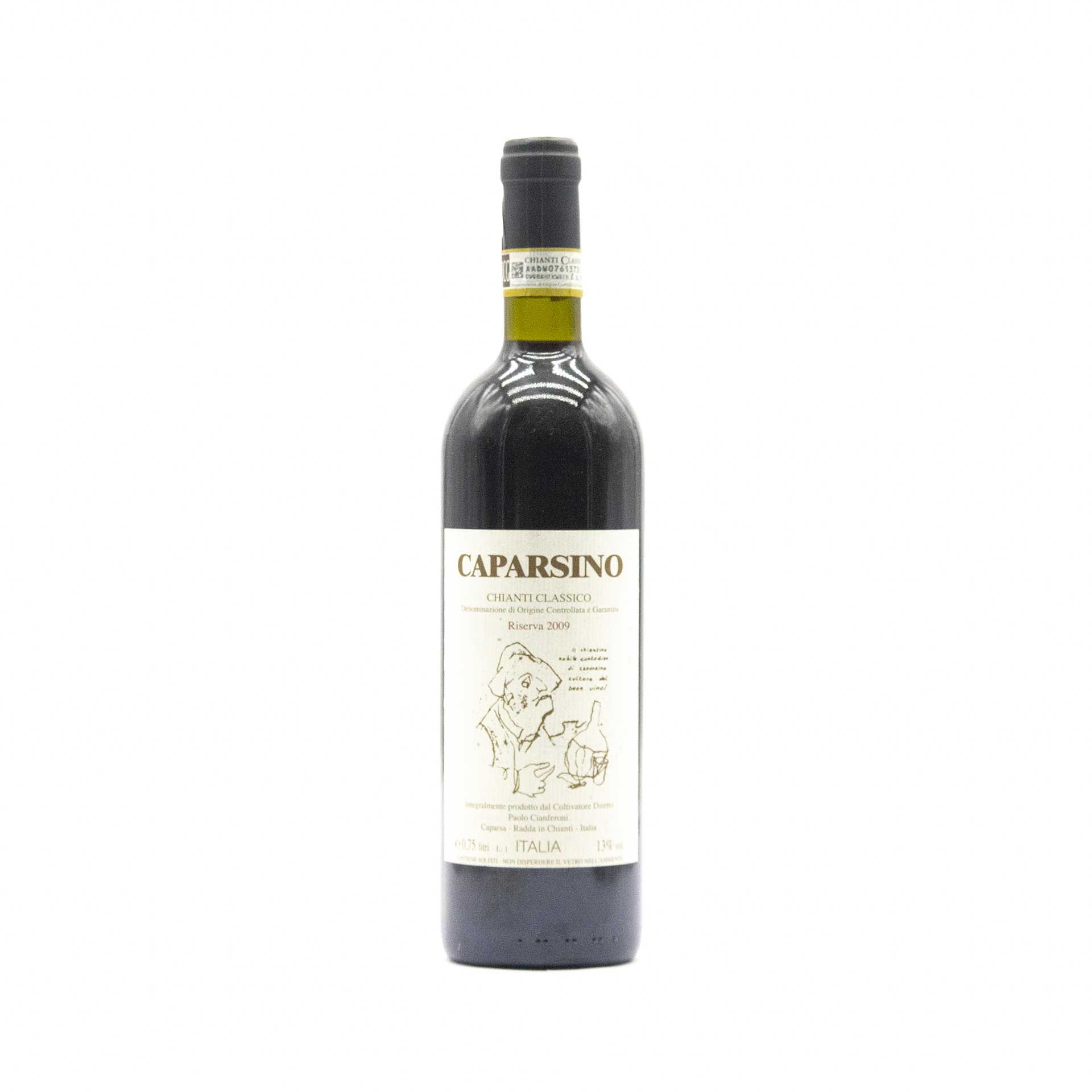 Caparsino Chianti Classico DOCG Riserva 2009 Caparsa - fronte