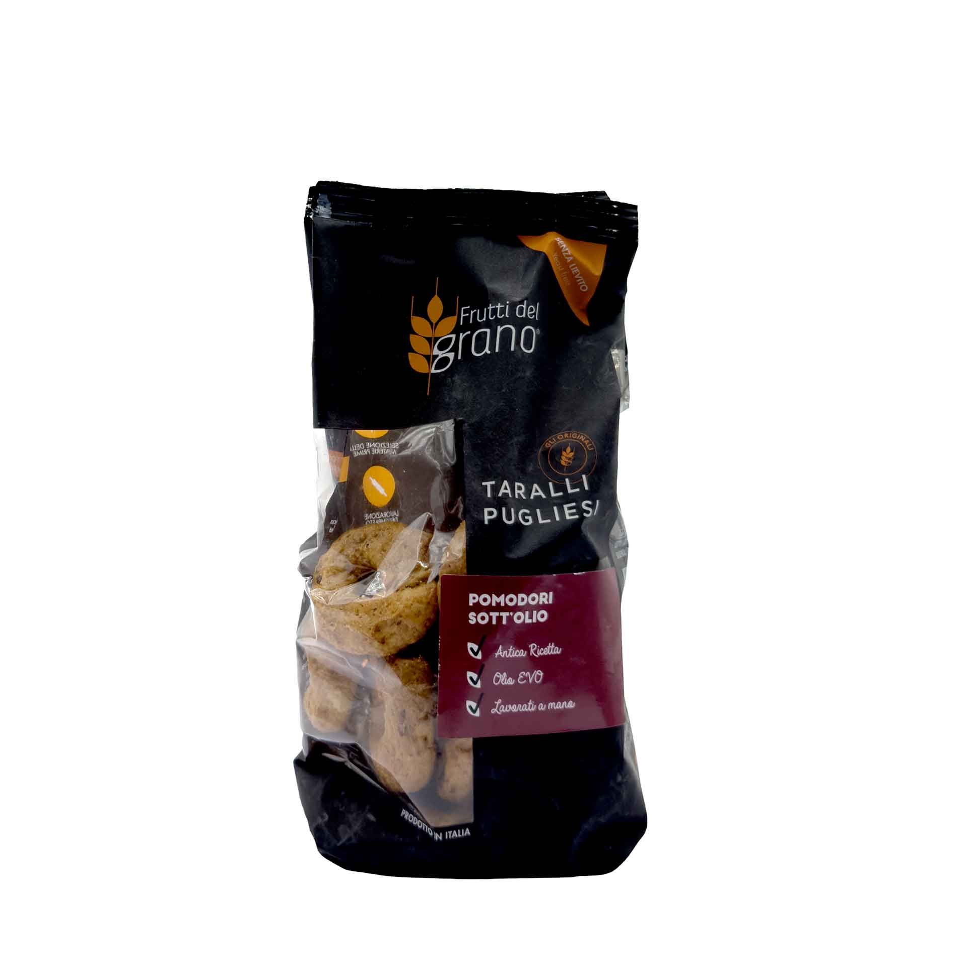 Taralli Pugliesi ai Pomodori Sott'Olio - fronte