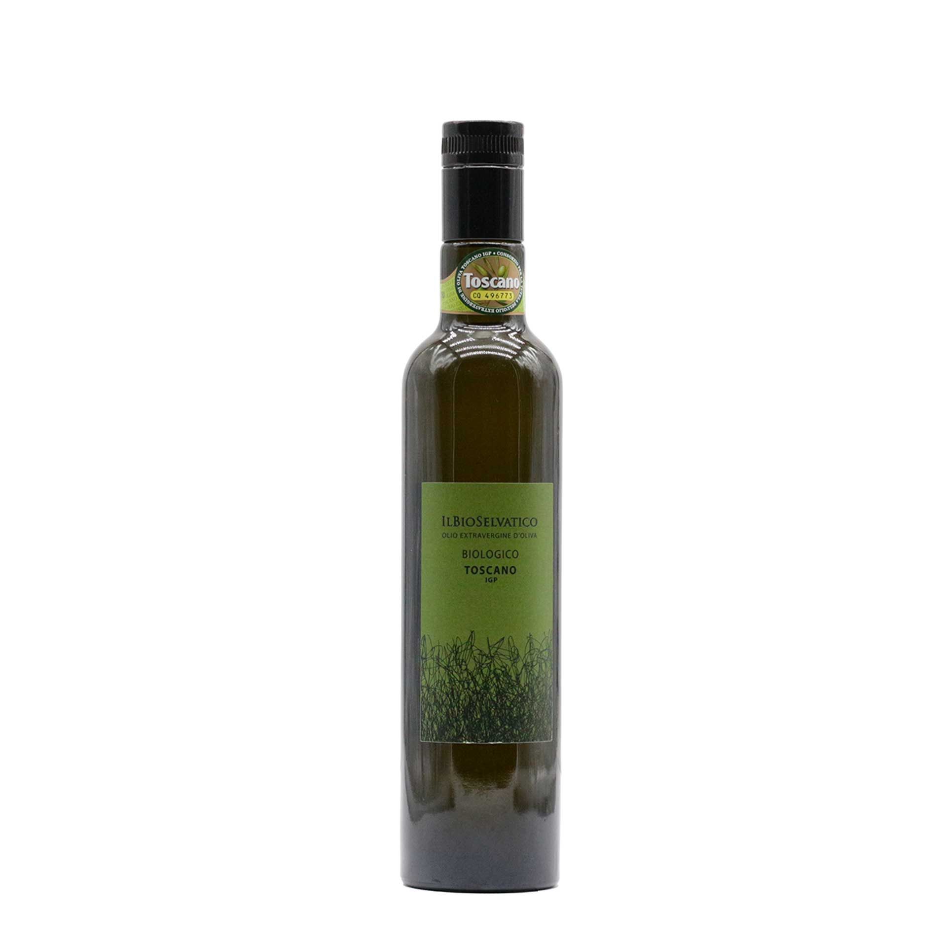 Olio Evo "il BioSelvatico" 0,5lt - fronte