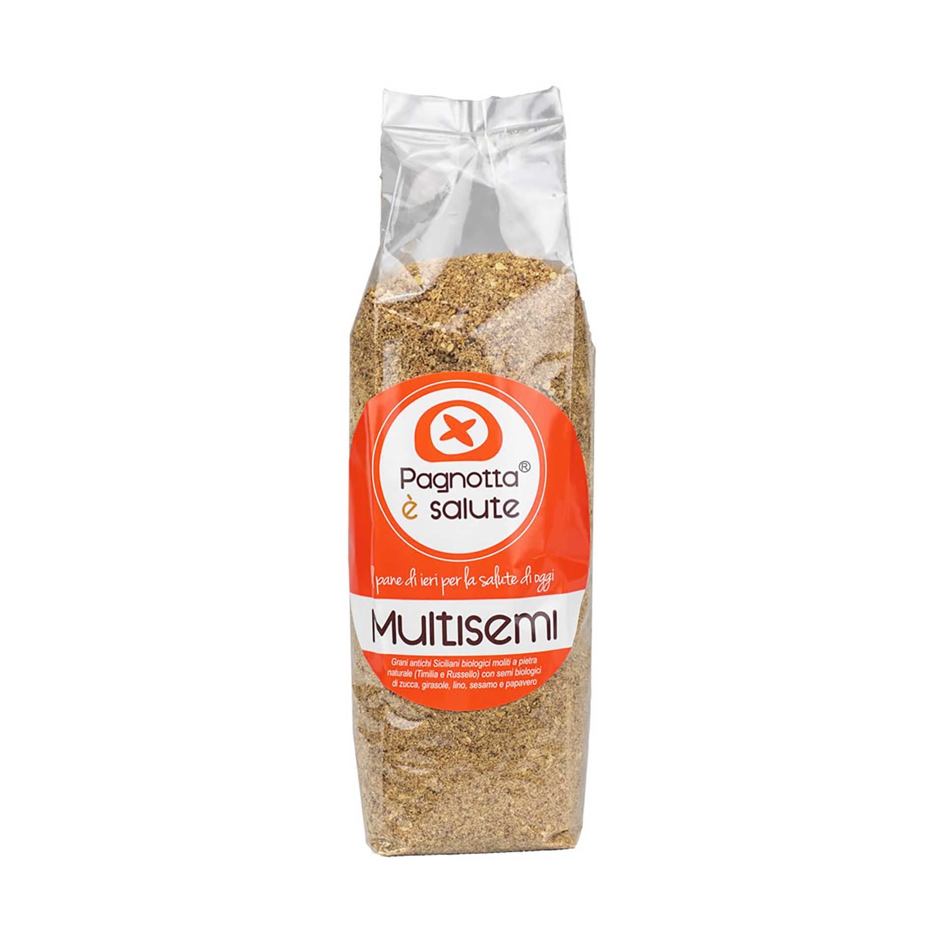 Pangrattato Multisemi Secco Bio Pagnotta è Salute 500gr - fronte