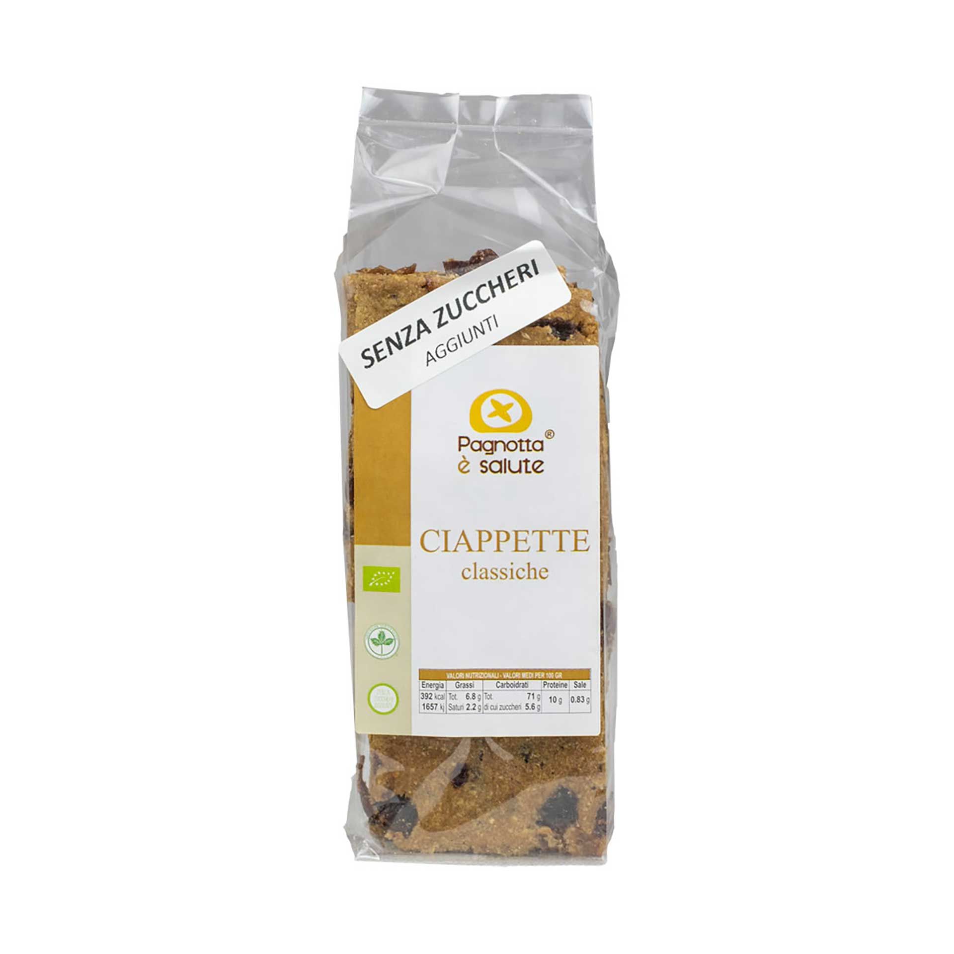 Ciappette Bio Classiche Pagnotta è Salute 170gr - fronte