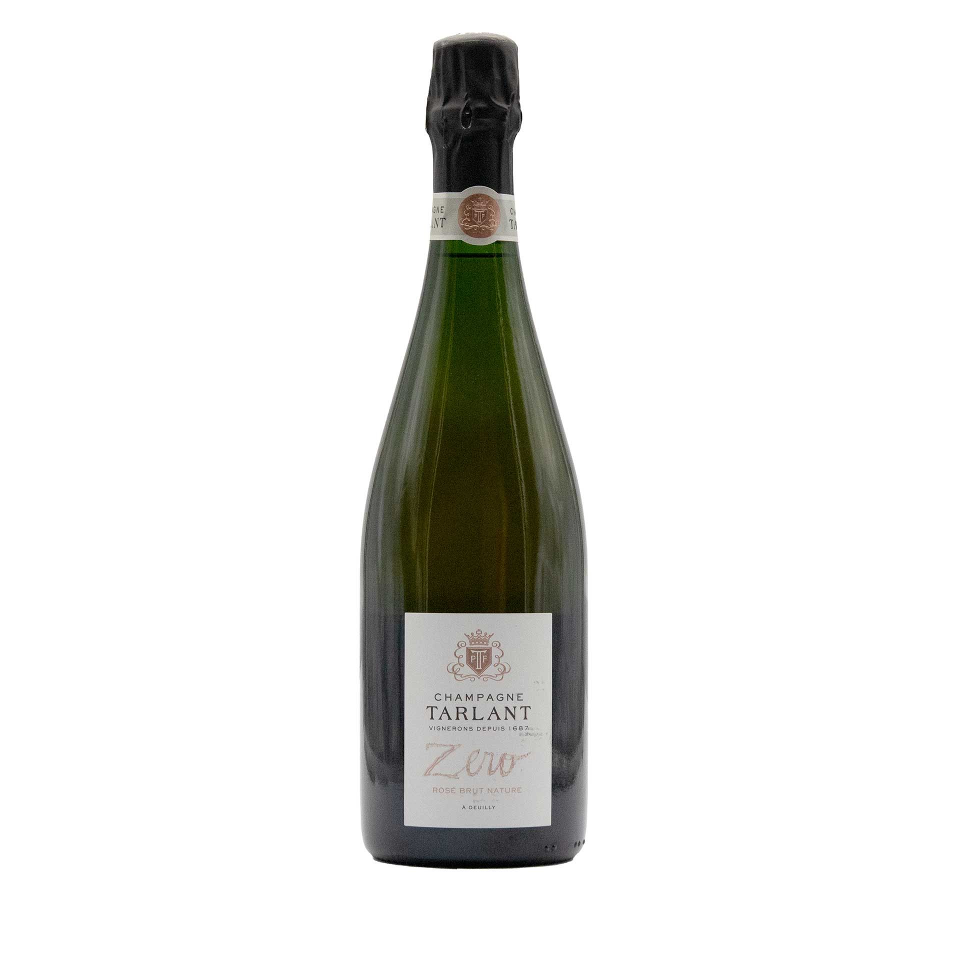 Champagne Rosé Zero Brut Nature Tarlant - fronte