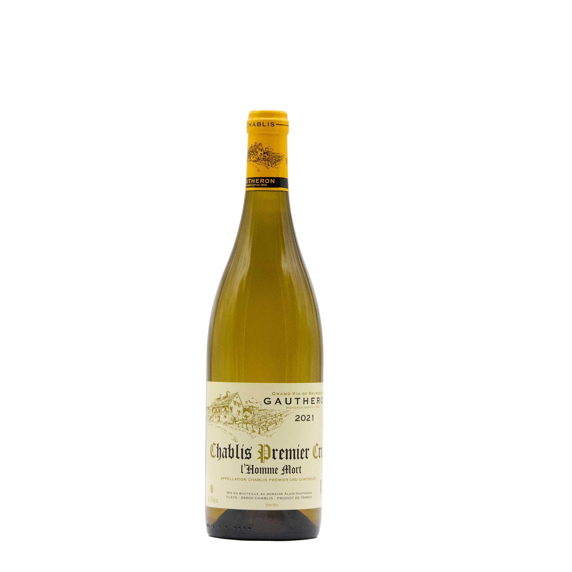 Chablis Premier Cru L'Homme Mort Gautheron - fronte