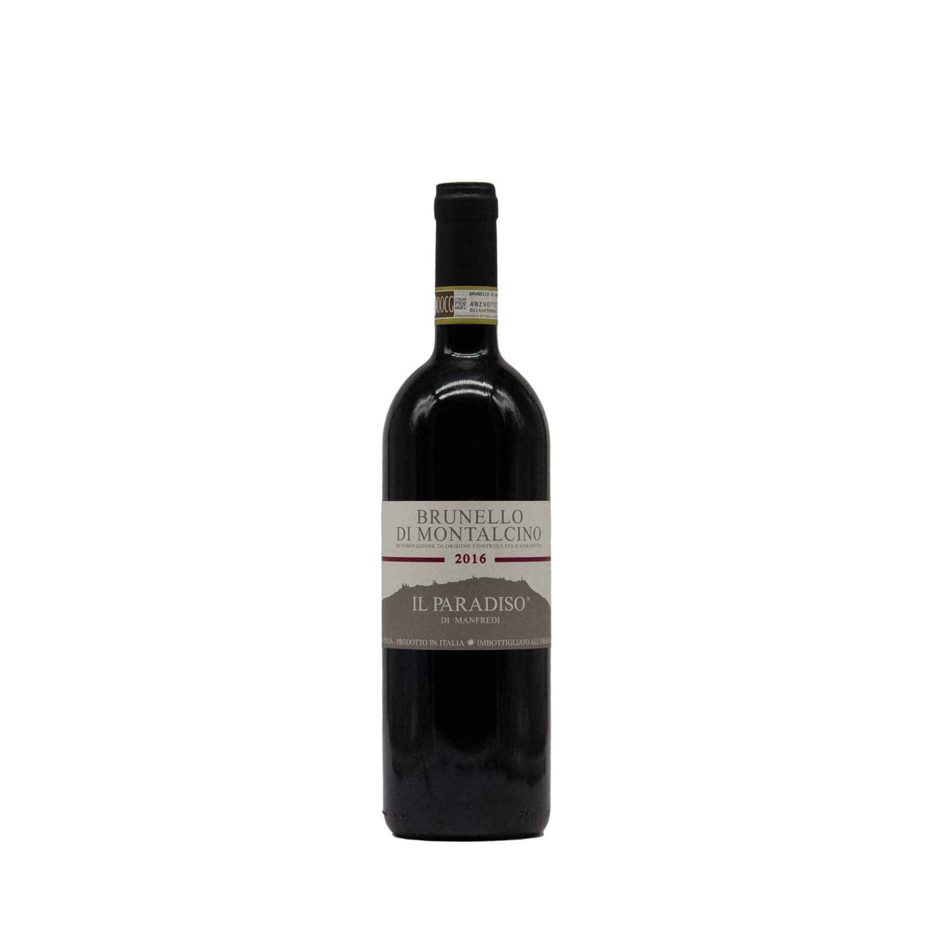 Brunello di Montalcino DOCG 2016 Paradiso di Manfredi - fronte