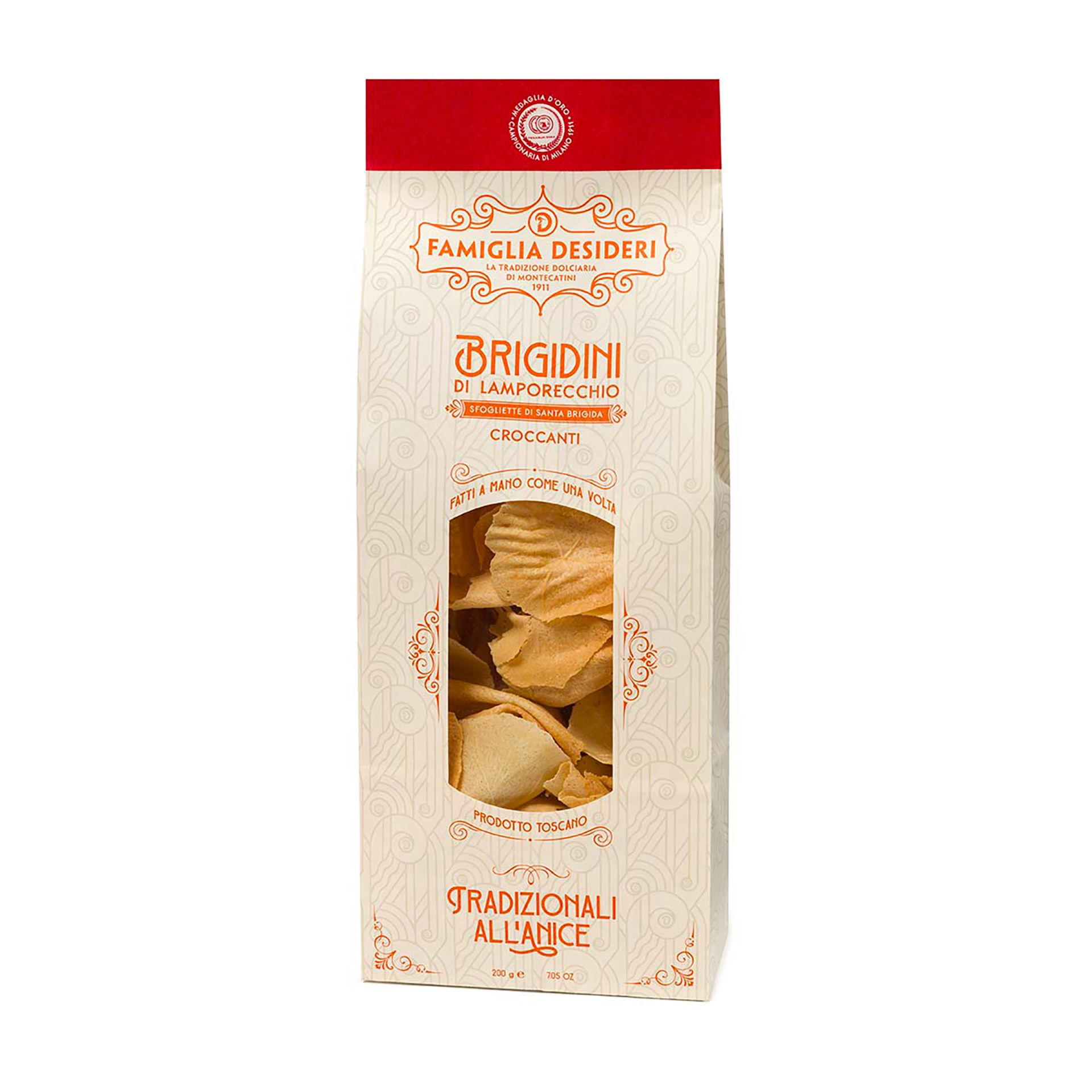 Brigidini di Lamporecchio Famiglia Desideri 200gr - fronte