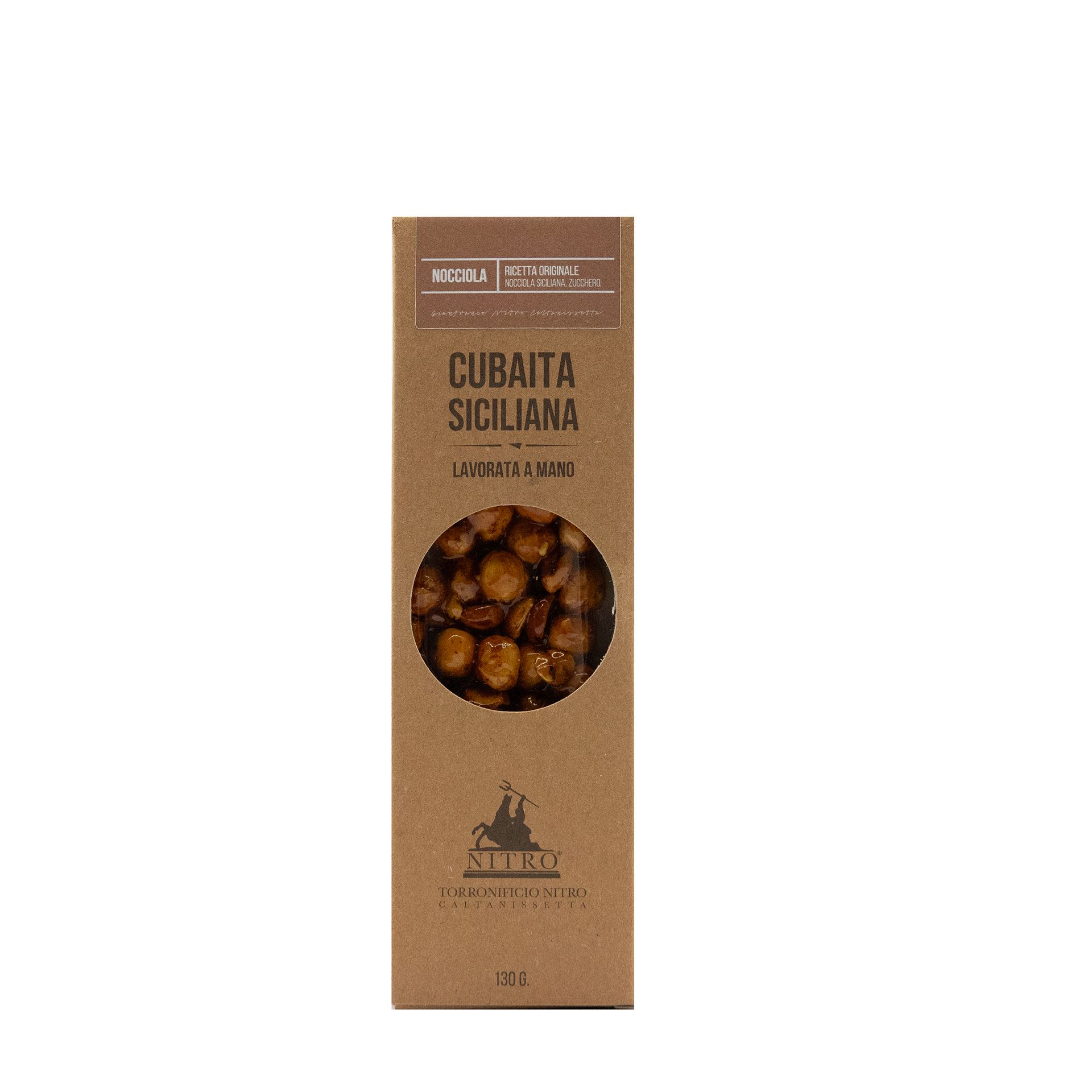 Cubaita Siciliana di Nocciole Torronificio Nitro - fronte