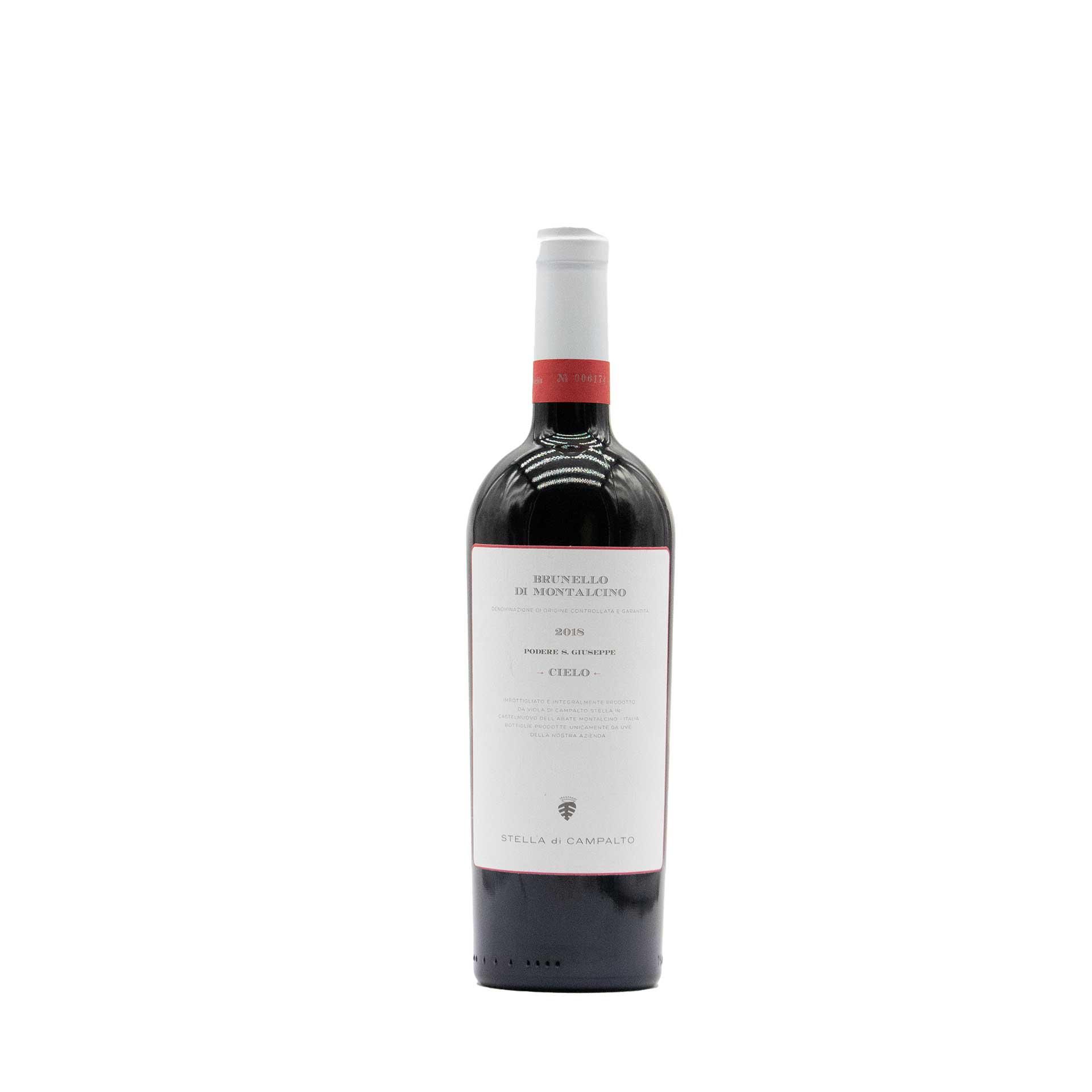 Brunello di Montalcino DOCG 2018 Stella di Campalto - fronte