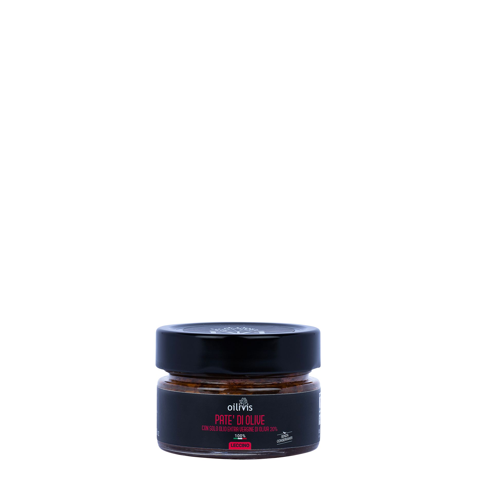 Patè di Olive Leccino con Olio Evo 110gr - fronte