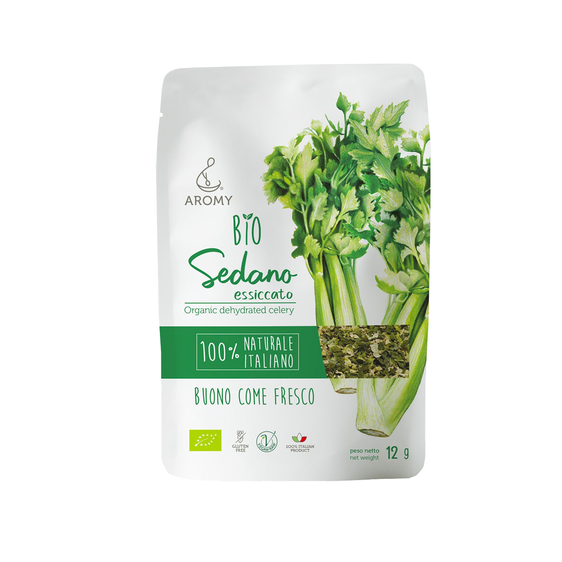 Sedano Biologico Essiccato Aromy - fronte