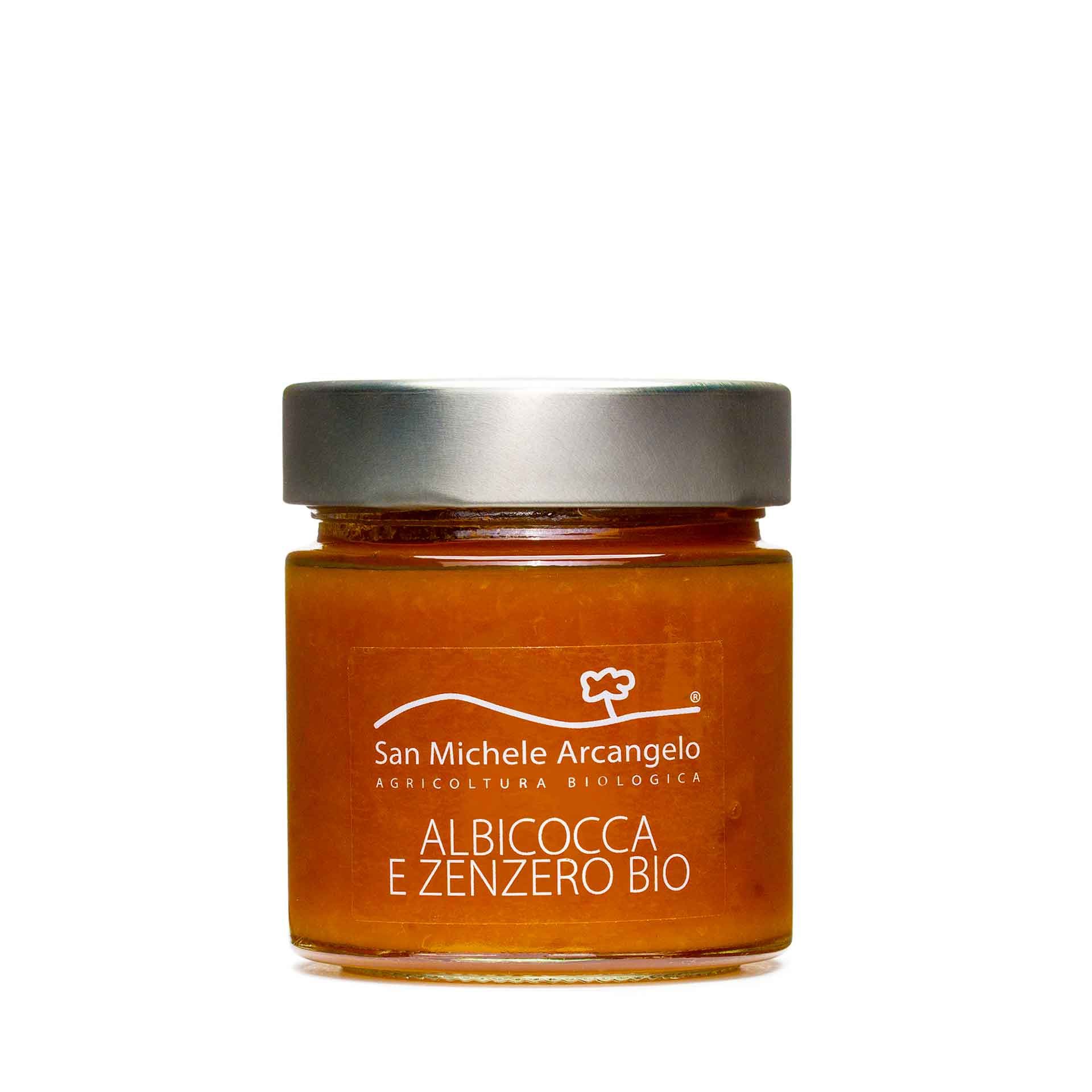Composta Bio di Albicocca e Zenzero 230gr - fronte