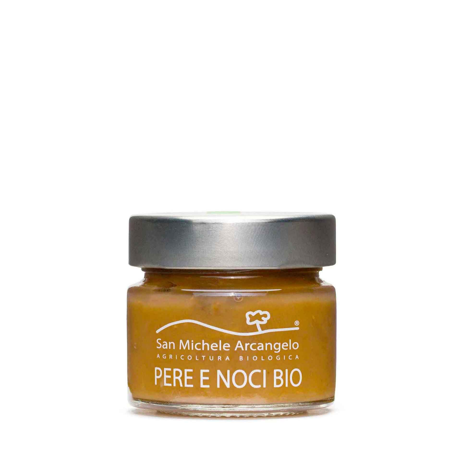 Composta Bio di Pere e Noci 100gr - fronte