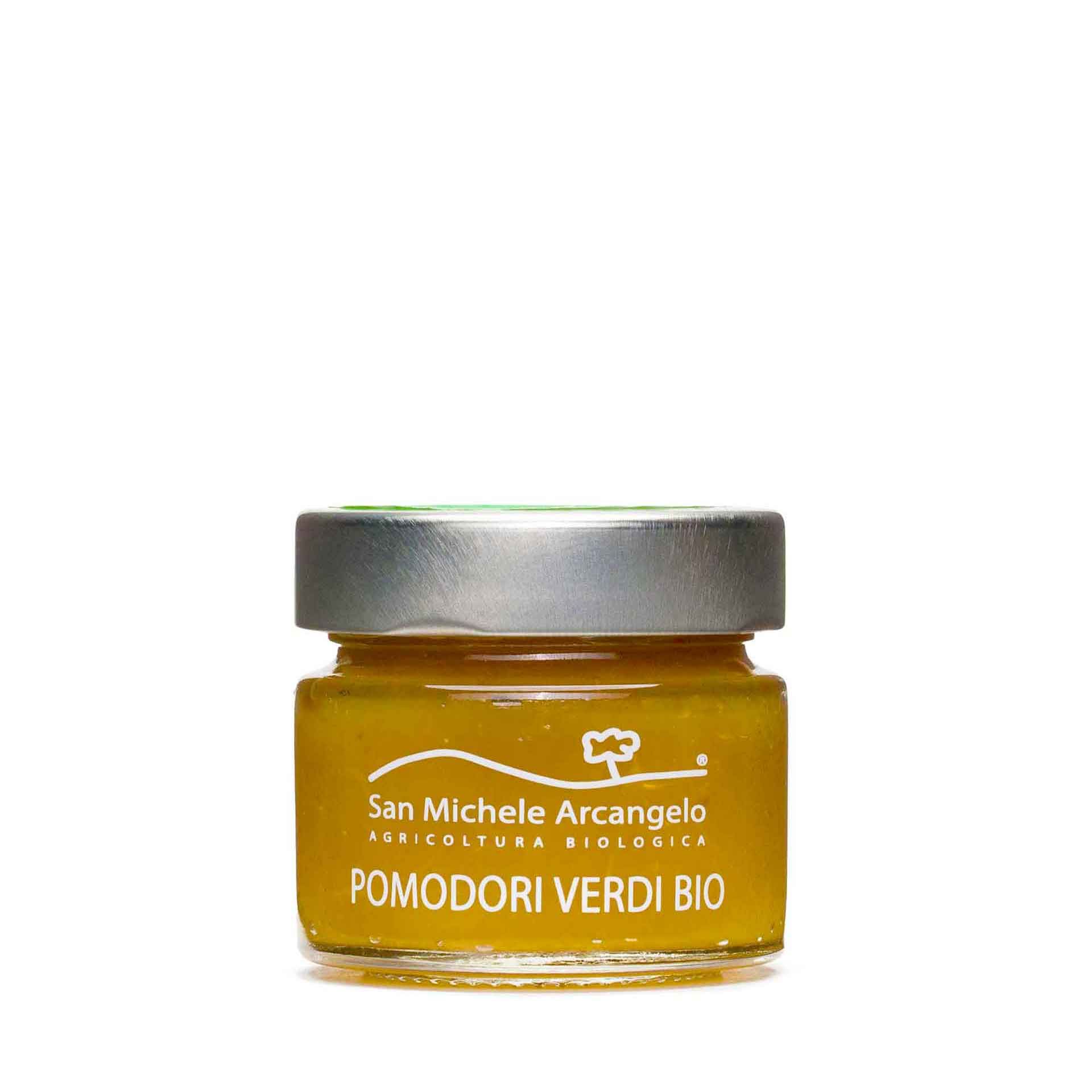 Composta Bio di Pomodori Verdi 100gr - fronte