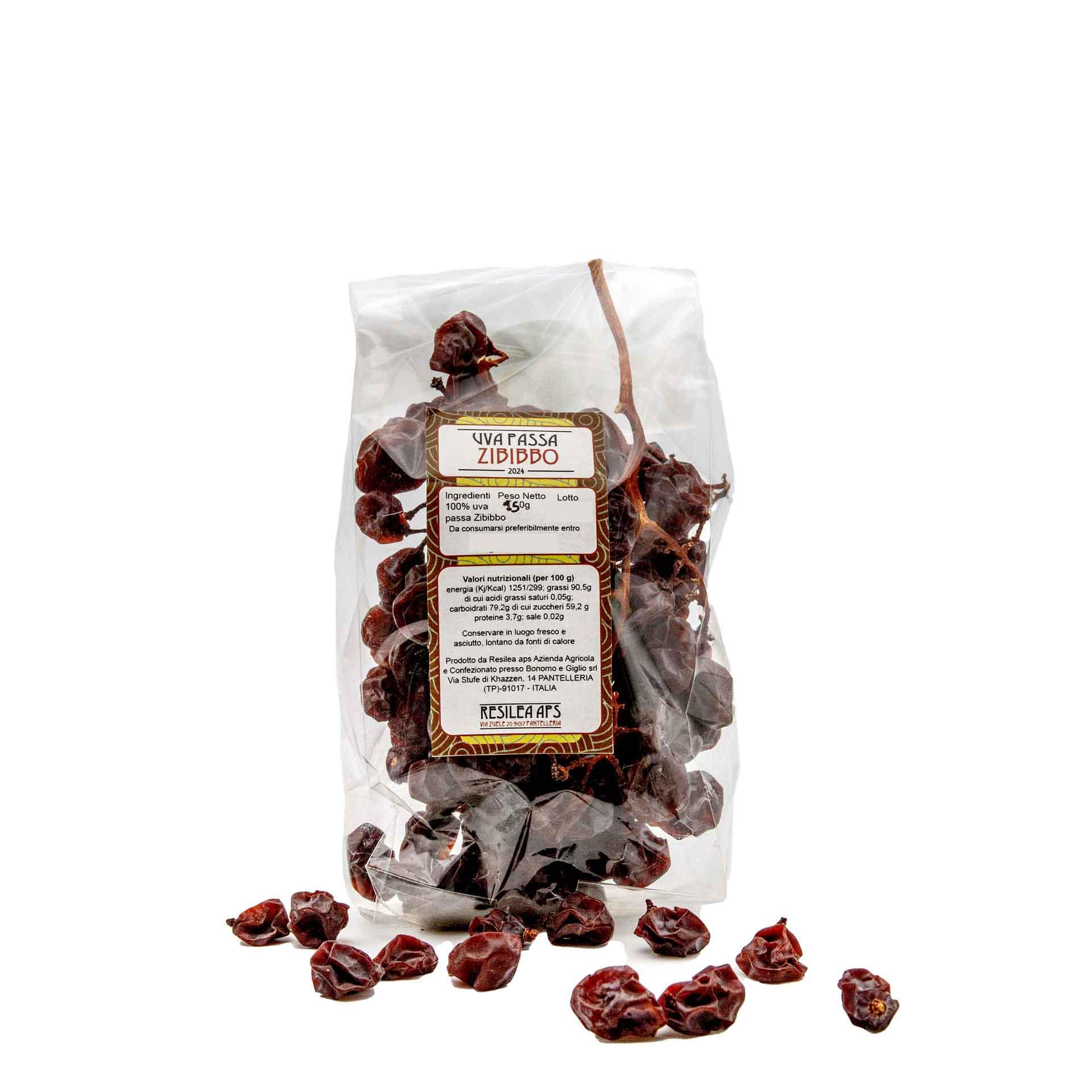 Uva Passa Zibibbo di Pantelleria 150gr - fronte
