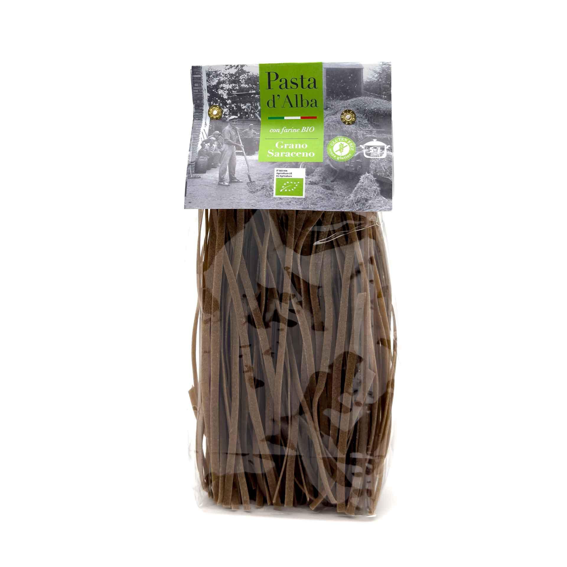 Tagliatelle di Saraceno Bio Senza Glutine Pasta d'Alba 250gr - fronte