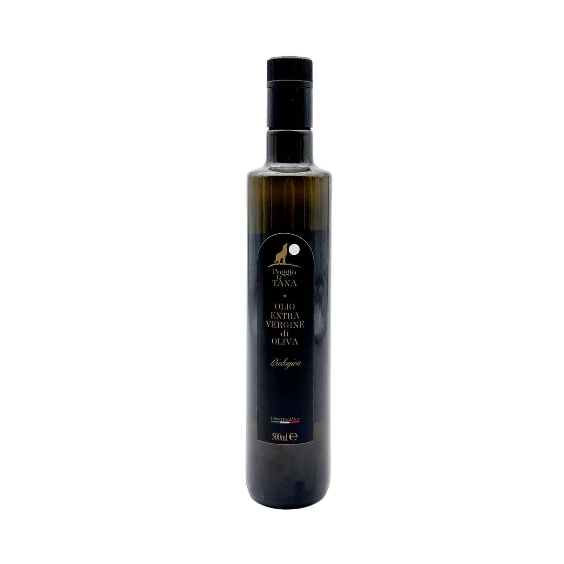 Olio Extra Vergine di Oliva Biologico 0,5lt - fronte