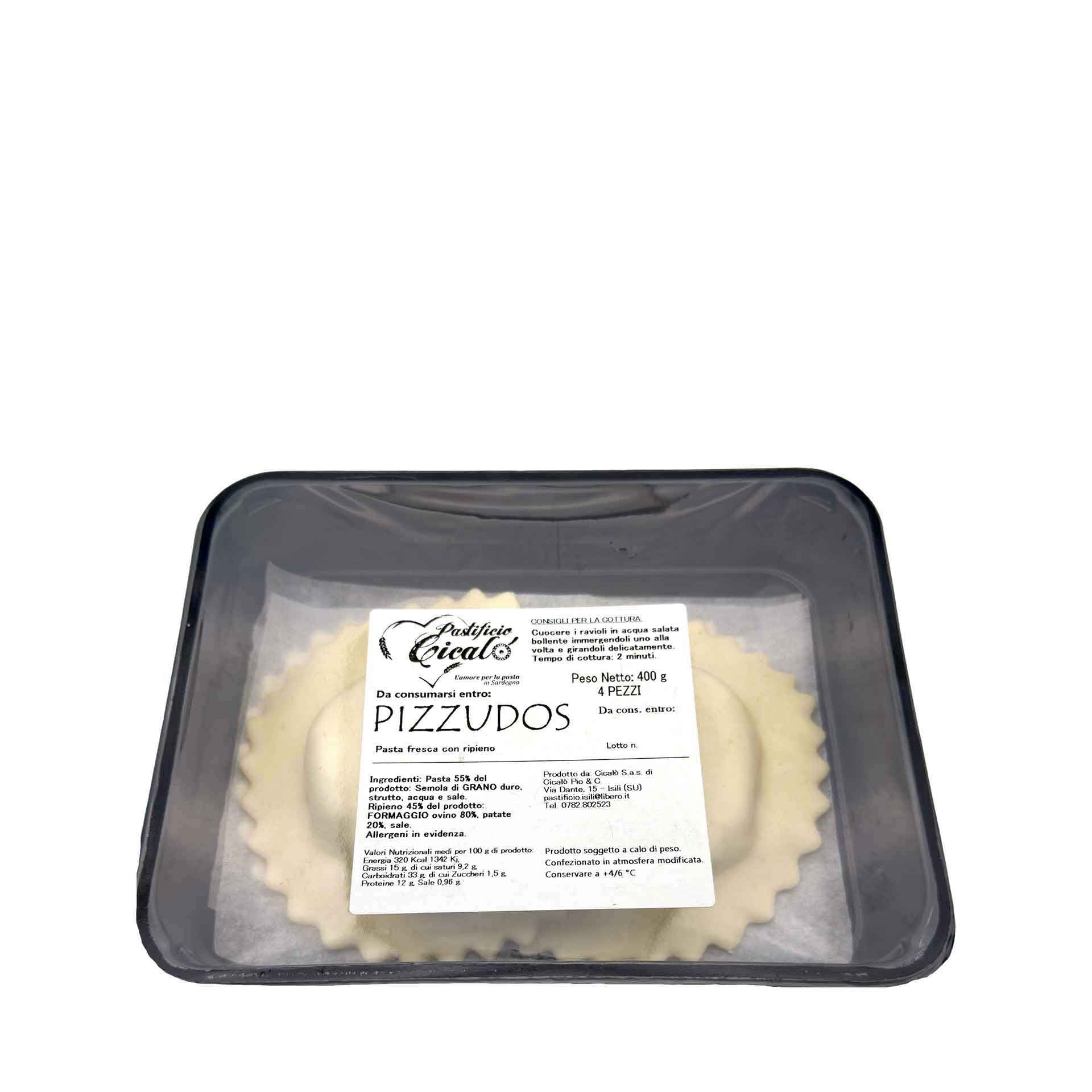 Pizzudos 400Gr - fronte