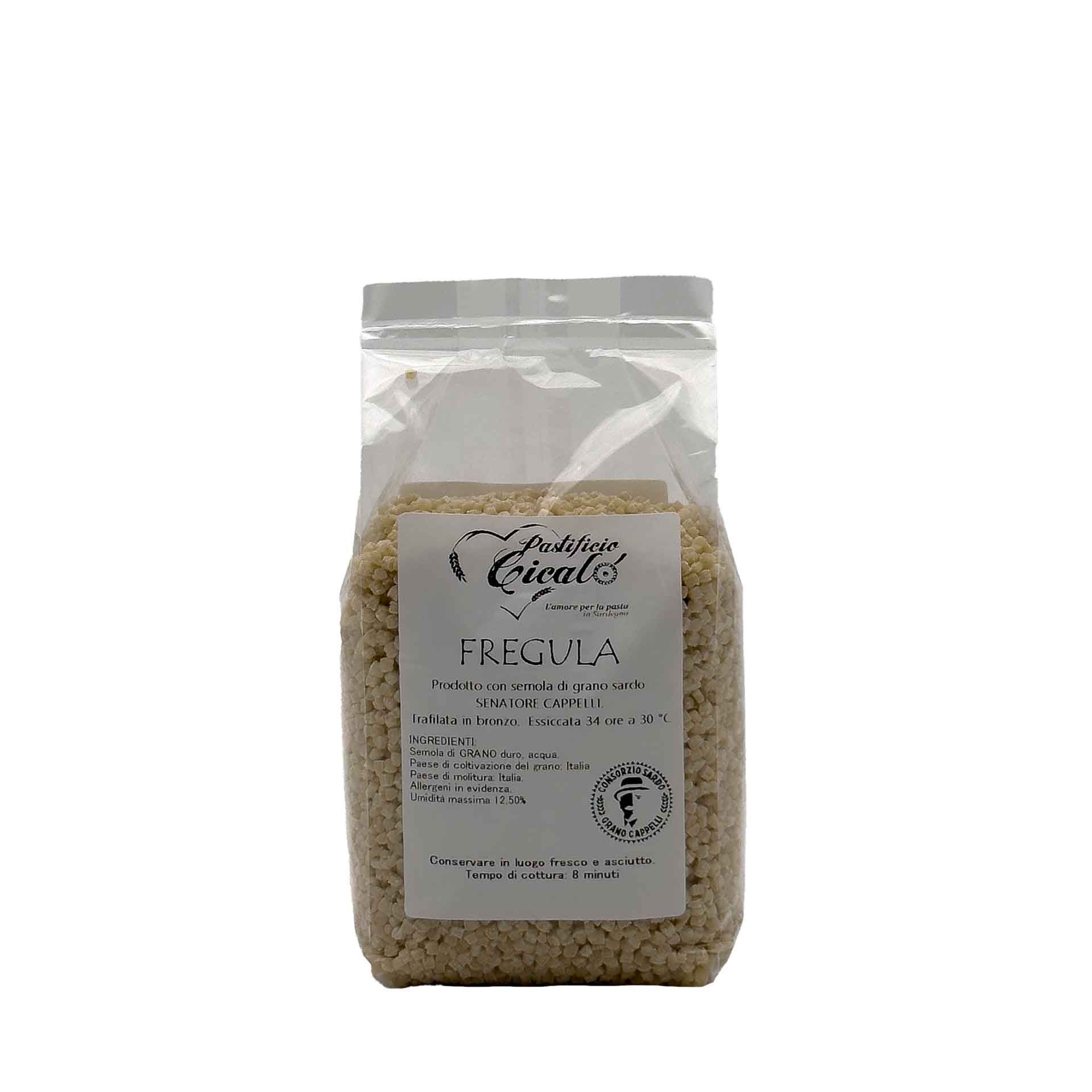 Fregula di Senatore Cappelli 500Gr - fronte