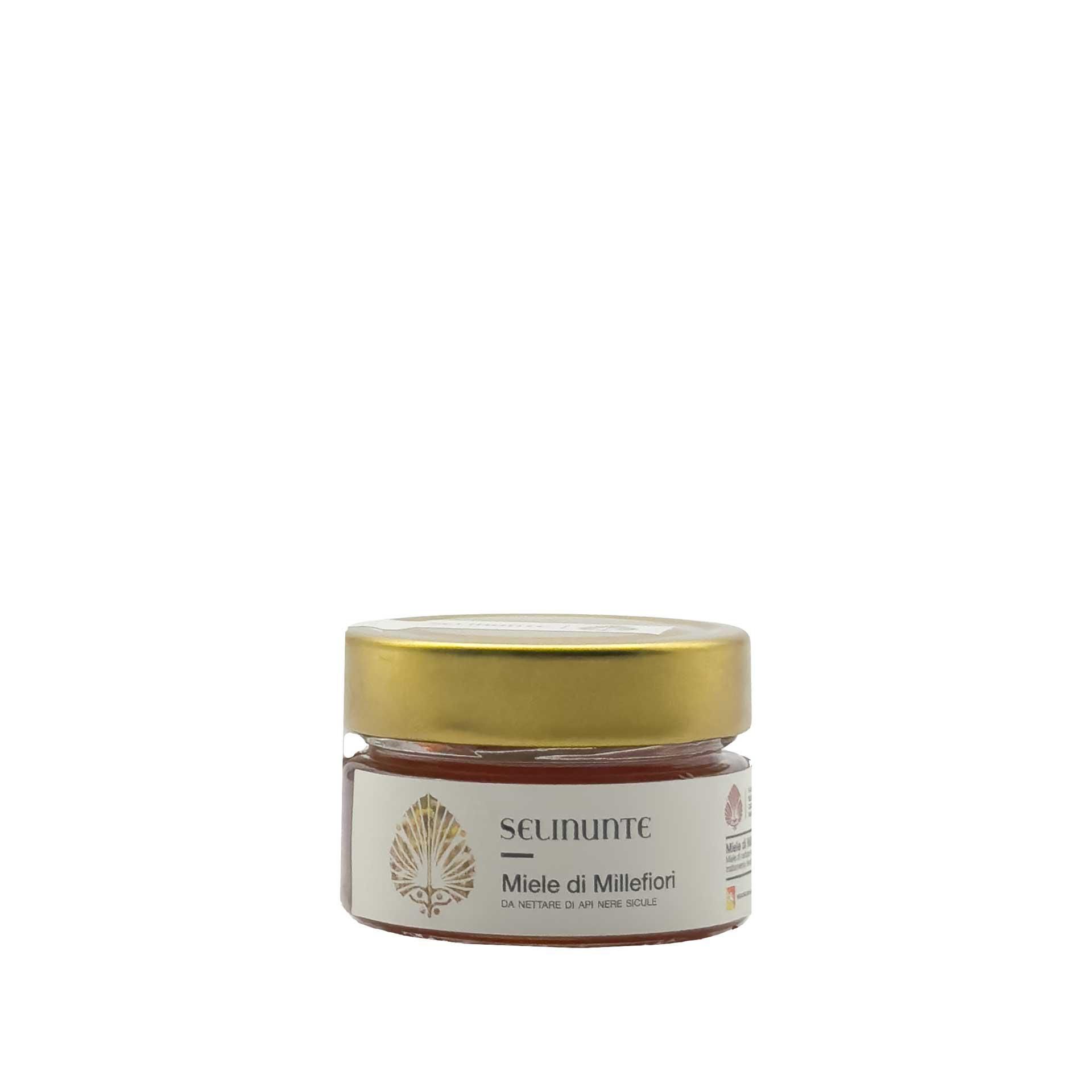 Selinunte Miele di Millefiori Bio Vito Salluzzo 100gr - fronte